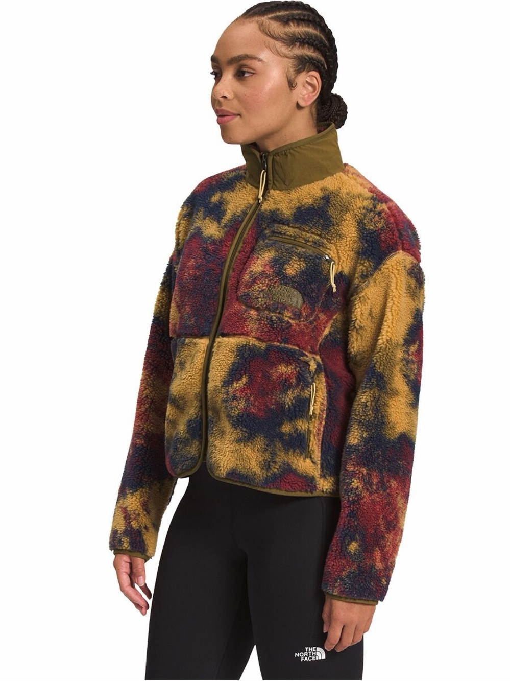 🧥The North Face Jacquard Extreme Pile Full-Zip Jacket🧥 ~small men /med womens